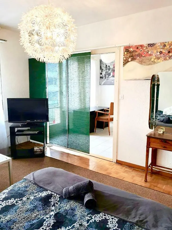 Studio Eaux Vives Otel Cenevre