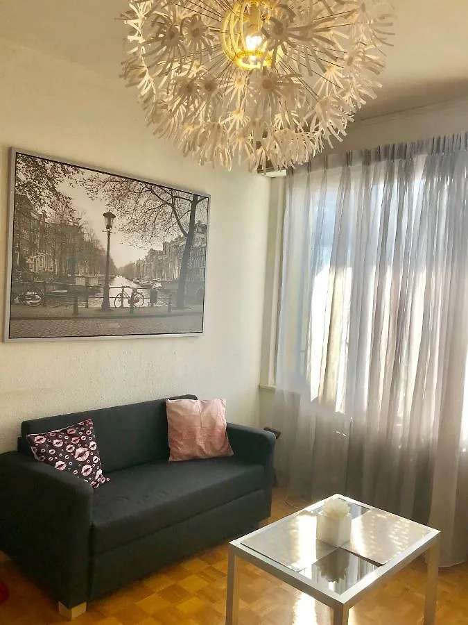 Studio Eaux Vives Otel Cenevre Daire